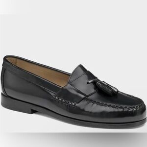 Johnston & Murphy Hayes Tassel Sheepskin Loafers Sz 11 1/2M